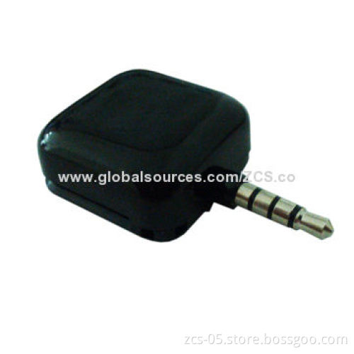 Non-encrypted mini mobile magnetic card reader with 3.5mm headphone jack